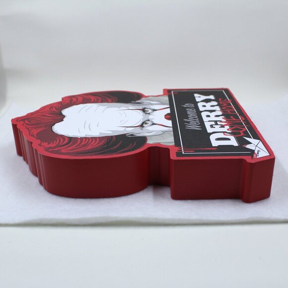 NWT Graphic Art Welcome to Derry Come Home Sign Wall Decor Plaque Table Display - Picture 5 of 10